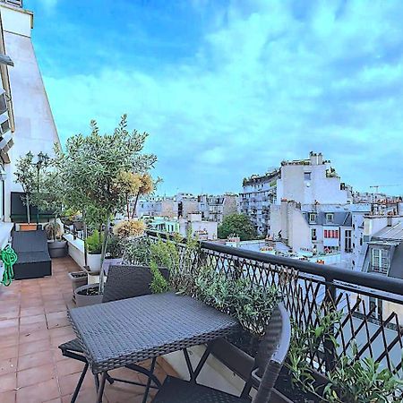 Appart Terrasse Vue Tour Eiffel Париж Экстерьер фото